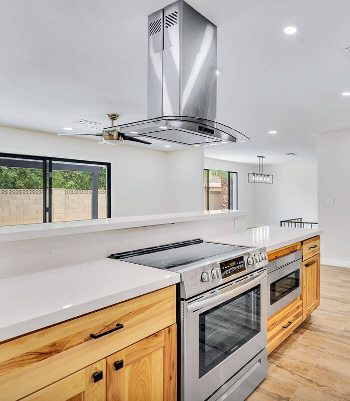 Wooden kitchen