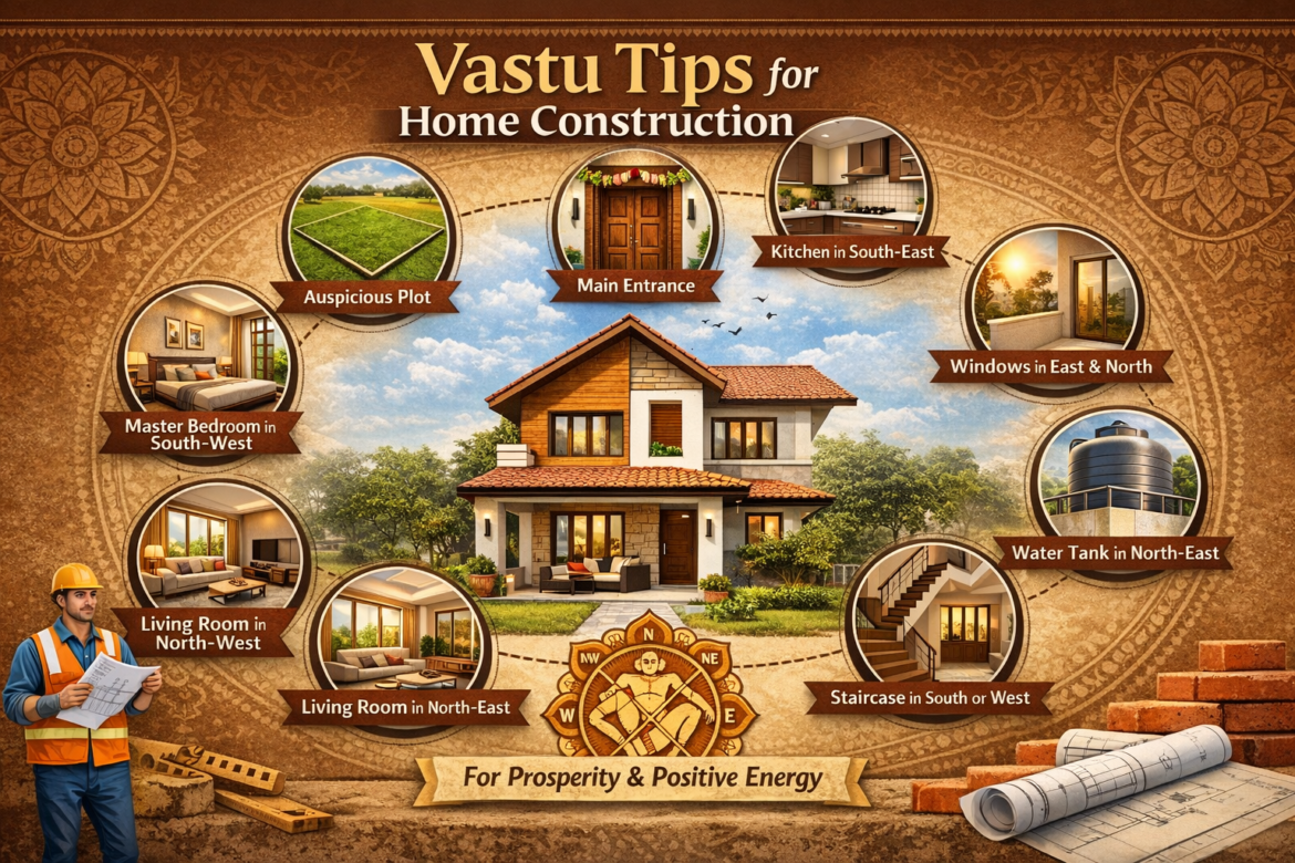 Vastu Tips for Home Construction